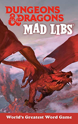 Dungeons & Dragons Mad Libs front cover by Christina Dacanay, ISBN: 0593095170