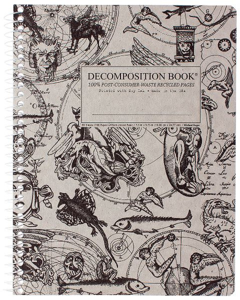 Gargoyles Blank Coilbound Decompositon Book front cover, ISBN: 1401516211