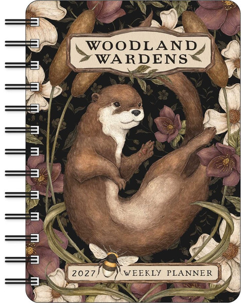 Woodland Wardens 2027 Weekly Planner front cover by Jessica Roux