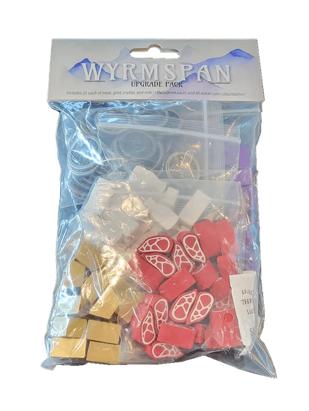 Wyrmspan Upgrade Pack (Metal Coins & Wooden Resources) front cover