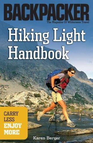 Hiking Light Handbook front cover by Karen Berger, ISBN: 0898869617