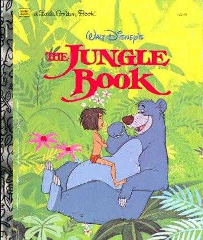 Disney's The Jungle Book (A Little Golden Book) front cover by Disney, Rudyard Kipling, ISBN: 0307003264
