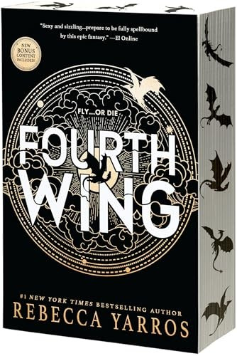 Fourth Wing 1 Empyrean front cover by Rebecca Yarros, ISBN: 1649377371