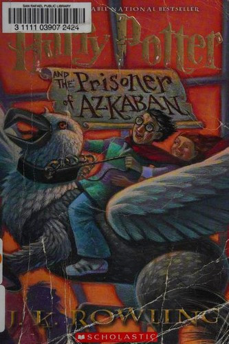 Prisoner of Azkaban 3 Harry Potter front cover by J.K. Rowling, ISBN: 0439136369