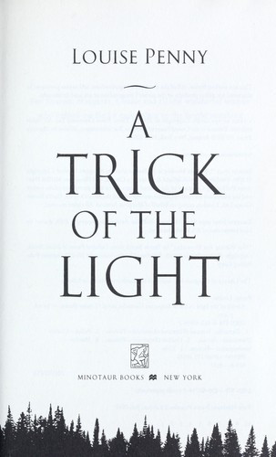 A Trick of the Light 7 Inspector Gamache front cover by Louise Penny, ISBN: 1250007348