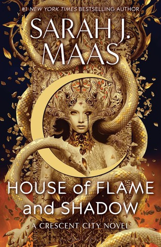 House of Flame and Shadow 3 Crescent City front cover by Sarah J Maas, ISBN: 1639736050