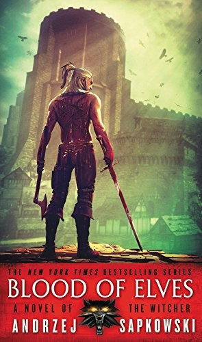 Blood of Elves 1 Witcher front cover by Andrzej Sapkowski, ISBN: 0316438987