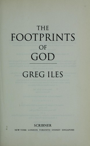 The Footprints of God front cover by Greg Iles, ISBN: 0743454146