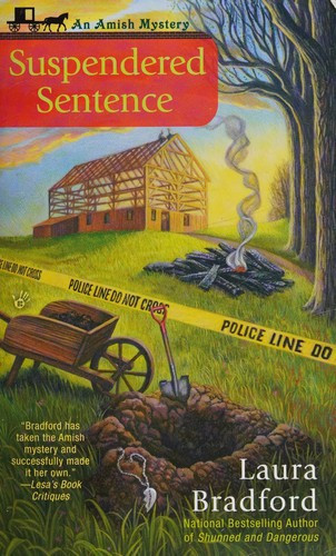 Suspendered Sentence (An Amish Mystery) front cover by Laura Bradford, ISBN: 0425273024
