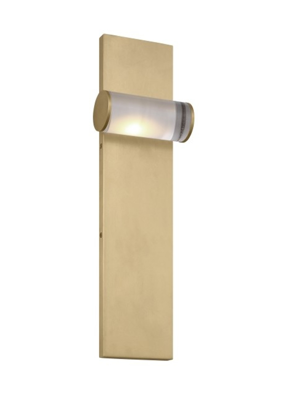 Esfera LED Wall Sconce in Natural Brass