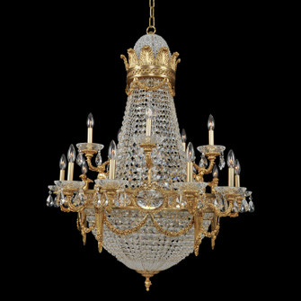 Marseille 25 Light Chandelier in Antique Brass (238|020451-003-FR001)