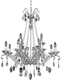 Torreli 12 Light Chandelier in Chrome (238|023551-010-FR001)