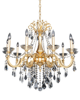Barret Ten Light Chandelier in French Gold (238|025452-011-FR001)