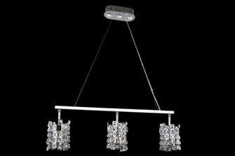 Dolo Three Light Island Pendant in Chrome (238|028951-010-FR001)