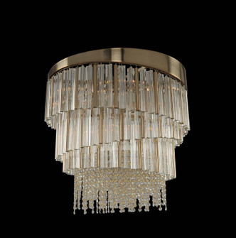 Espirali Nine Light Pendant in Brushed Champagne Gold (238|029851-038-FR001)