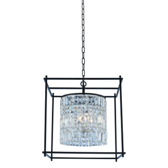 Joni Six Light Pendant in Matte Black (238|036152-052-FR001)