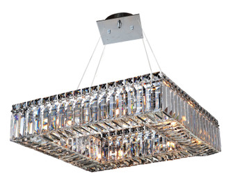 Quadro Eight Light Pendant in Chrome (238|11710-010-FR001)