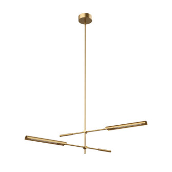 Astrid LED Pendant in Metal Shade/Vintage Brass (452|MP316402VBMS)