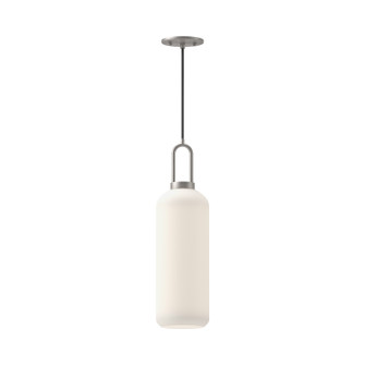 Soji One Light Pendant in Brushed Nickel/Opal Matte Glass (452|PD401606BNOP)