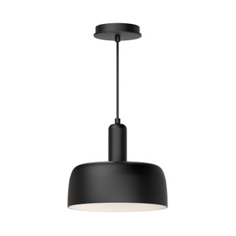 Adriano One Light Pendant in Matte Black (452|PD427710MB)