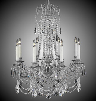 Finisterra Eight Light Chandelier in Antique Black Glossy (183|CH2053-OLN-02G-PI)