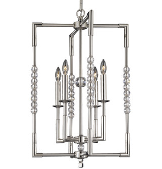 Magro Four Light Chandelier in Old Brass (183|CH3502-36G-ST)