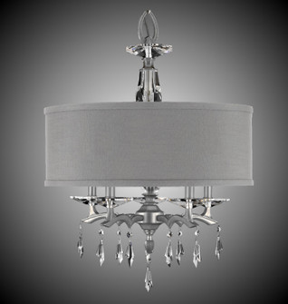 Kaya Five Light Chandelier in Pewter (183|CH5602-G-37G-ST-HL)