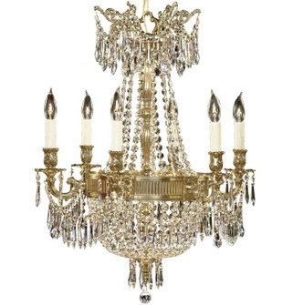 Valencia Nine Light Chandelier in Silver (183|CH8141-P-08G-PI)