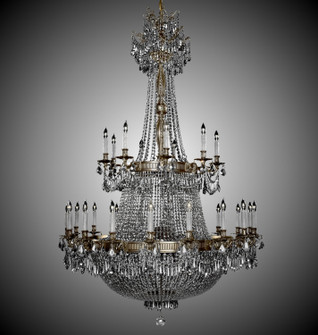 Valencia 54 Light Chandelier in French Gold Glossy (183|CH8163-P-03G-PI)
