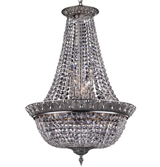 Corinthian 12 Light Chandelier in Satin Nickel (183|CH8522-P-07G)