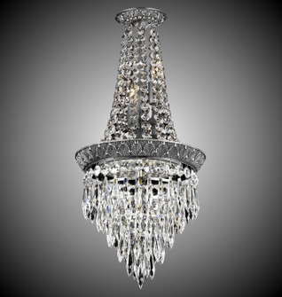 Corinthian Six Light Chandelier in Antique Silver (183|CH8712-U-10G)