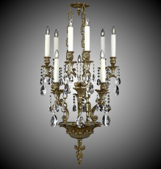 Blairsden Nine Light Chandelier in Antique White Glossy (183|CH9009-OTK-04G-ST)