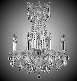 Crystella Eight Light Chandelier in Polished Brass with Black Inlay (183|CH9283-O-12G-ST)