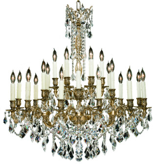 Elise 24 Light Chandelier in White Nickel (183|CH9322-OLN-10W-PI)