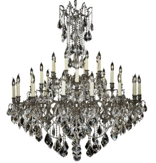 Elise 32 Light Chandelier in Silver (183|CH9323-A-08G-PI)