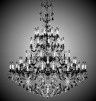 Elise 60 Light Chandelier in Polished Brass w/Black Inlay (183|CH9328-A-12G-ST)