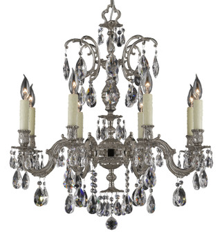 Marlena Eight Light Chandelier in Silver (183|CH9714-O-08G-PI)