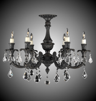 Finisterra Six Light Flush Mount in Satin Nickel (183|FM2016-OLN-07G-PI)