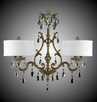 Chateau Six Light Island Pendant in Aged Bronze satin (183|IL9661-OLN-13S-ST-PG)