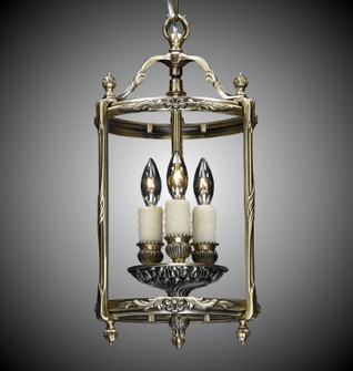 Lantern Three Light Lantern in Antique Silver (183|LT2108-10G-ST)