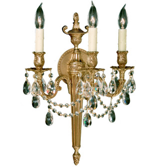 Wall Sconces Three Light Wall Sconce in True Brass (183|WS2113-U-16G-ST)
