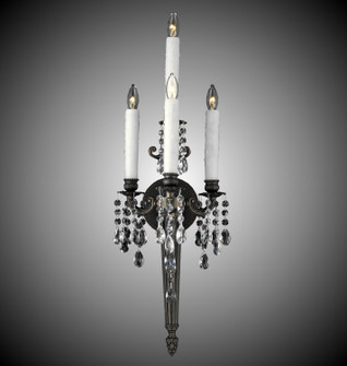 Wall Sconces Four Light Wall Sconce in Antique Silver (183|WS2214-A-10G-PI)