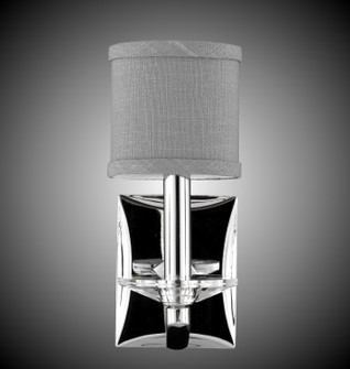 Kensington One Light Wall Sconce in Old Bronze Satin w/Pewter Accents (183|WS5481-35S-37G-ST-GL)