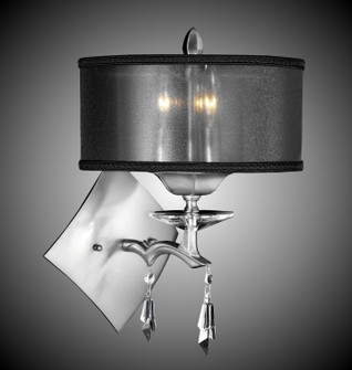 Kaya Three Light Wall Sconce in Pewter w/Polished Nickel Accents (183|WS5665-G-37G-38G-ST-PG)