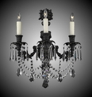 Finisterra Three Light Wall Sconce in Antique Silver (183|WS9063-O-10G-ST)
