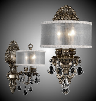 Wall Sconce Three Light Wall Sconce in Antique Silver (183|WS9420-A-10G-ST-PG)