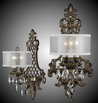 Wall Sconce Three Light Wall Sconce in Polished Brass w/Umber Inlay (183|WS9450-O-01G-ST-HL)