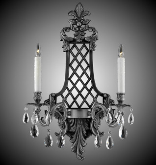 Wall Sconce Two Light Wall Sconce in Silver (183|WS9457-OLN-08G-PI)