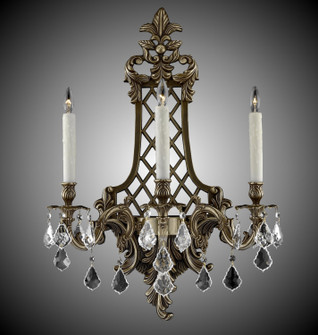 Wall Sconce Three Light Wall Sconce in Antique Silver (183|WS9458-A-10G-PI)