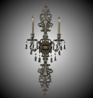 Wall Sconce Two Light Wall Sconce in Antique Silver (183|WS9488-A-10G-ST)